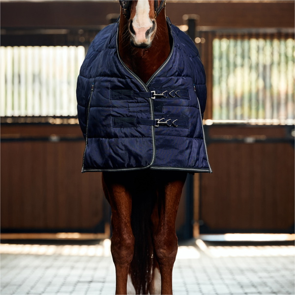 2025 WeatherBeeta Comfitec PP Channel Quilt Stable Décolleté-Détachable 220G 1029042 - Navy